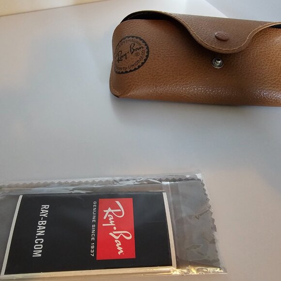 Ray-Ban Nina Cat Eye Sunglasses - Polished Striped Havana - Picture 6 of 7